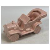 Vintage Shawnee Pink Model T Auto Planter