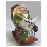 Vintage Lefton Grandpa Rocking Chair Old Man