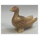Standing Carved Gemstone Bird Figurine 5ï¿½