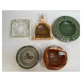 Assorted Ashtrays As Pictured Including Enesco