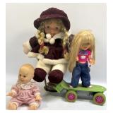 (T) Assorted Dolls As Pictured