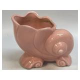 Vintage Unmarked McCoy? Pink Pottery Sea Shells