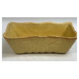 Vintage Porcelain Yellow Speckled Indoor
