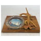 VINTAGE SOUVENIR ASHTRAY ï¿½DO YOUR CIGARETTES