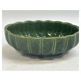 Vintage McCoy Pottery Glossy Green Garden Dish