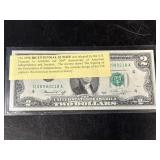 1976 Bicentennial $2 Note
