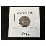1944 Mercury Dime