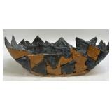 Large Handcrafted Pottery Rectangular