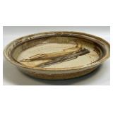 (T) Vintage Studio Pottery Art Signed MH Mason