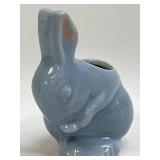 Vintage Ceramic Bunny Rabbit Planter 5ï¿½