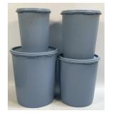 Vintage Tupperware Nesting Canisters Set of 4