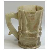 Handmade Onyx Beer Stein 6.25ï¿½ Tall (Chip