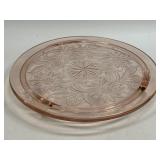 Vintage Jeanette Pink Depression Glass Sunflower