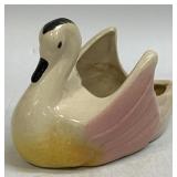 Vintage Ceramic Mid Century Shawnee Pottery Swan