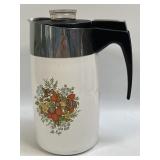(T) VINTAGE CORNING LE CAFE 10 CUP PERCOLATOR