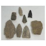 Original Early American Indian Artifacts As