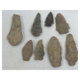 Original Early American Indian Artifacts As