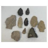 Original Early American Indian Artifacts As
