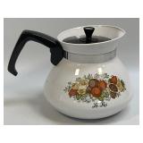 (T) Vintage Corning Ware Kettle 6 C  Le Thï¿½