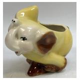 Vintage Elephant, Trunk Up, Ear Up, Running