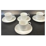 (T) Vintage Toscany Fine China Demi Tasse Cups