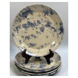 Vintage Old Fort NC Spongeware Stoneware Pottery