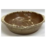 (T) Flameware Pottery 12ï¿½ Low Bowl
