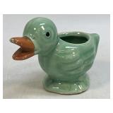 VINTAGE MODERN RETRO BRUSH MCCOY GREEN DUCK