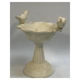Cast Iron Miniature Decorative Bird Bath Feeder