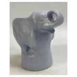 Vintage Blue Elephant Niloak Pottery Planter 6ï¿½