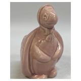 Vintage Brush McCoy Pottery Pink Turtle Planter