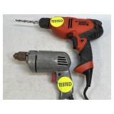 (T)Craftsman 3/8ï¿½ Corded Electric Drill and Black