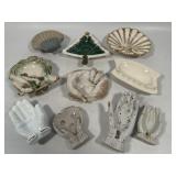 Assorted Ashtrays As Pictured Including Japan,