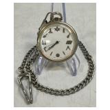 Freemason MASONIC Pocket Watch w/Chain