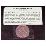 U.S. Eisenhower Dollar 1971-1978
