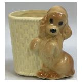 Vintage Planter Royal Copley Cocker Spaniel