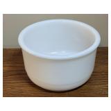 6 1/2" x 4" Milk Glass Mixing Bowl