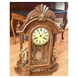 Victorian Style Mantle Clock 23"