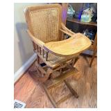 Vintage High Chair 35"
