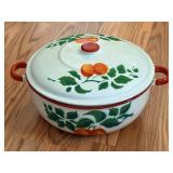 Peach Enamel Ware