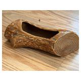 7 1/2"  Ceramic Log Planter