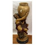 (E) Vintage A. Carrier Figural Nude Statue Of