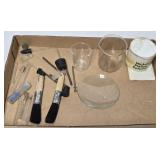 Small Glass Beakers, Brushes, Droppers & Nickel