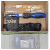 Kobalt Ratcheting Screwdriver, X2C Oil, Dust