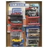 (B) 12 Assorted Hot Wheels Street, Auto World and