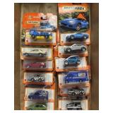(B) 12 Assorted Matchbox Cars as Shown NIB