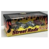 (B) 4 Hot Wheels Street Rods as Shown NiB
