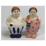 (B) Vintage Salt And Pepper Shakers As