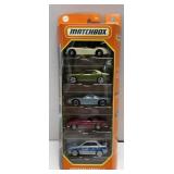 (B) 5 Matchbox Cars as Shown NIB Autobahn