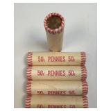 (SC) 5 Uncirculated, Unopened Rolls Of 1981